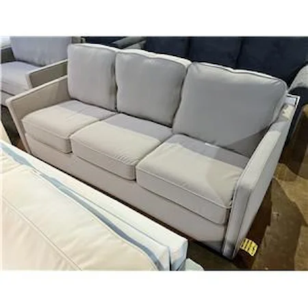 Contemporary Sofa Sleeper with Heat Control Queen Mattress